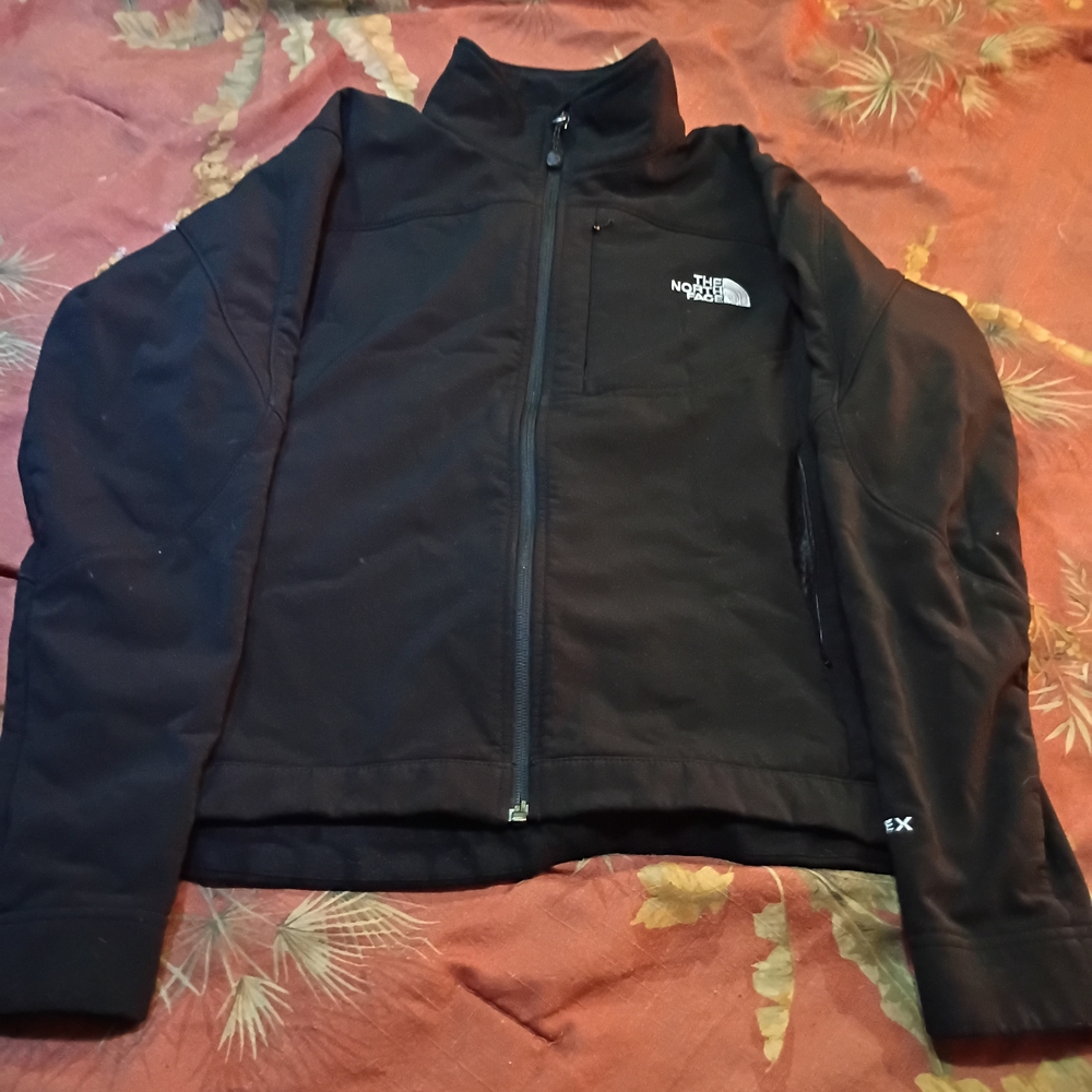 The North Face Black Zip-Up Softshell Jacket